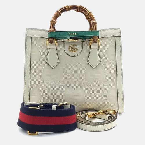 Gucci Leather Small Diana Tote Bag - Gucci - Modalova