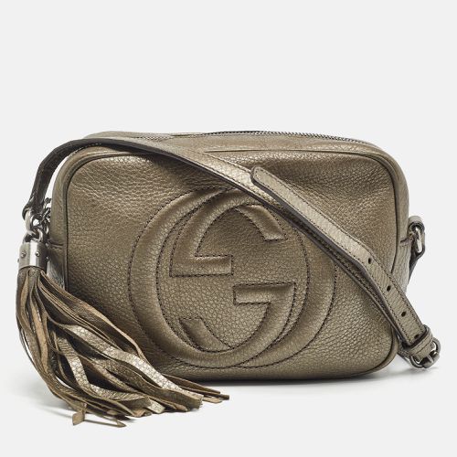 Gucci Light Green Leather Leather Small Soho Disco Crossbody Bag - Gucci - Modalova