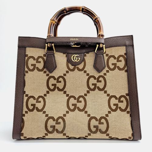 Gucci Brown Canvas Diana Tote bag - Gucci - Modalova