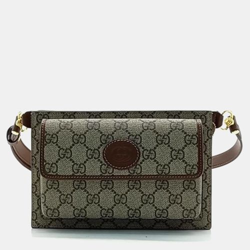 Gucci Neutrals GG Supreme Neo Vintage Belt Bag - Gucci - Modalova