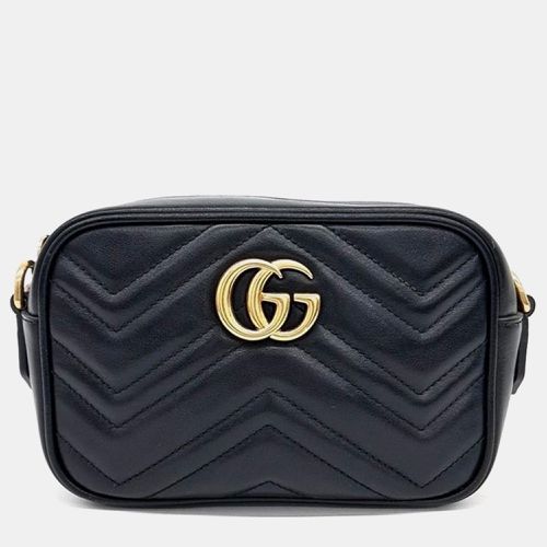 Gucci Marmont Matelasse Mini Crossbody Bag - Gucci - Modalova