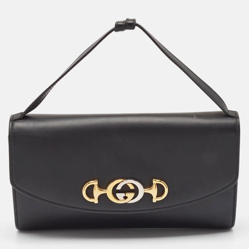 Gucci Black Leather Zumi Clutch Bag - Gucci - Modalova