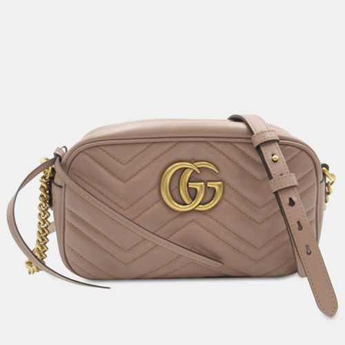 Gucci Small GG Marmont Matelasse Crossbody - Gucci - Modalova