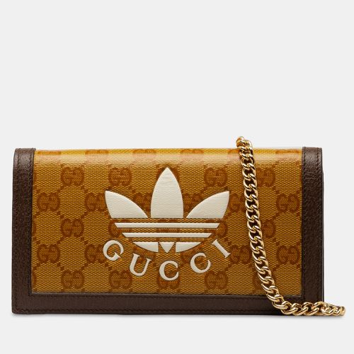 Gucci x Adidas GG Supreme Wallet on Chain - Gucci - Modalova