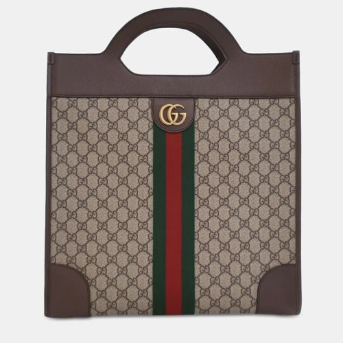 Gucci GG Supreme Ophidia Vertical Tote Bag - Gucci - Modalova