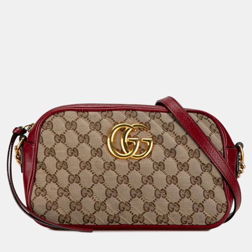 Gucci Small GG Canvas Marmont Crossbody - Gucci - Modalova