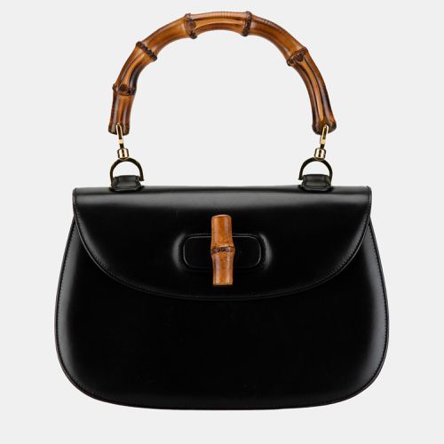 Gucci Black Calfskin Bamboo Night - Gucci - Modalova