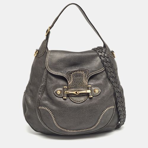 Gucci Grey Leather Large Pelham Hobo - Gucci - Modalova