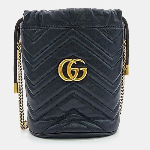 Gucci GG Marmont Mini Bucket Bag - Gucci - Modalova