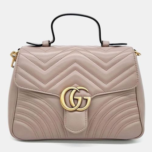 Gucci Matelasse Marmont Top Handle Bag - Gucci - Modalova