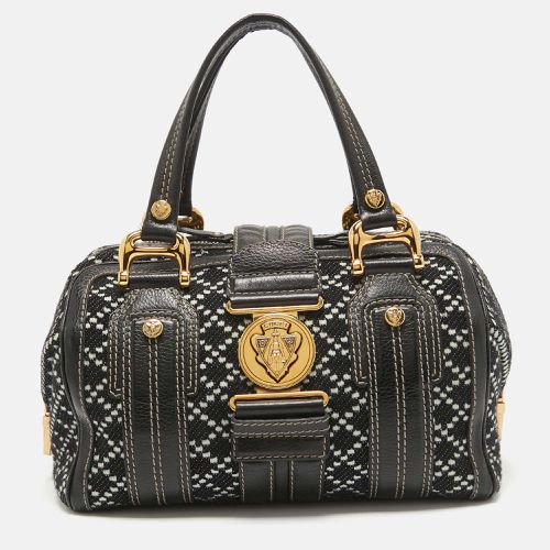 Gucci Black/White Printed Canvas and Leather Medium Aviatrix Boston Bag - Gucci - Modalova