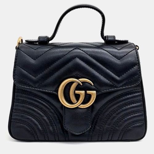 Gucci Marmont Mini Top Handle Shoulder Bag - Gucci - Modalova