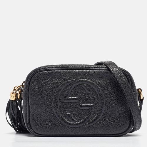 Gucci Black Leather Mini Soho Disco Shoulder Bag - Gucci - Modalova