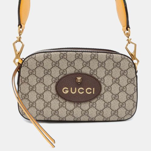 Gucci Beige/Brown GG Canvas Neo Vintage Shoulder Bag - Gucci - Modalova