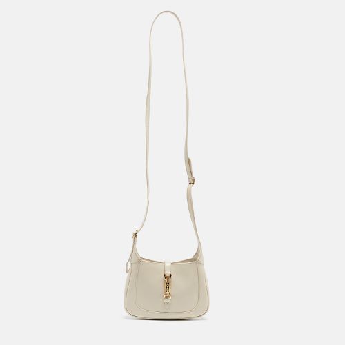 Gucci White Leather Mini 1961 Jackie Shoulder Bag - Gucci - Modalova