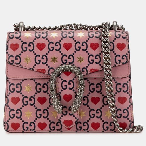 Gucci Pink Calfskin Valentine's Day Exclusive Mini Dionysus Bag - Gucci - Modalova