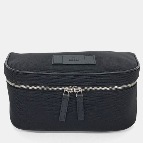 Gucci Black Fabric Web Techno Hip Sack - Gucci - Modalova