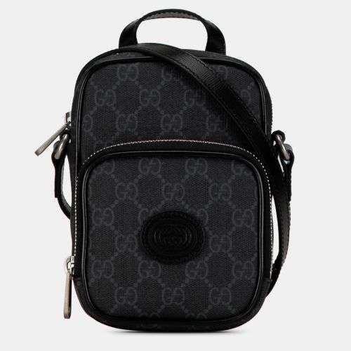 Mini GG Supreme Interlocking G Crossbody - Gucci - Modalova