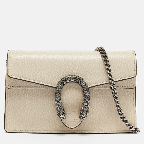 Off Leather Super Mini Dionysus Shoulder Bag - Gucci - Modalova