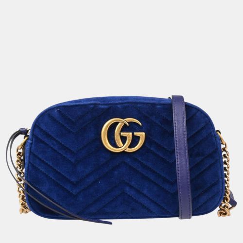 Velvet Marmont Shoulder Bag - Gucci - Modalova