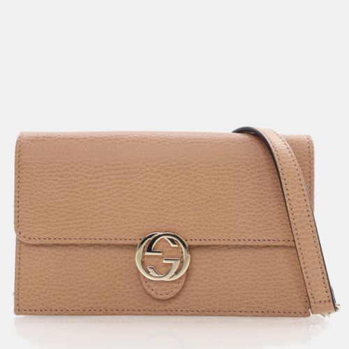 Gucci GG Interlocking Wallet On Chain (WOC) - Gucci - Modalova