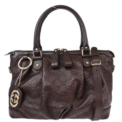 Gucci Brown Guccissima Sukey Handbag - Gucci - Modalova