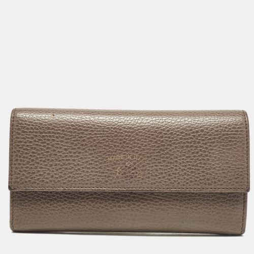 Gucci Beige Leather Swing Continental Wallet - Gucci - Modalova