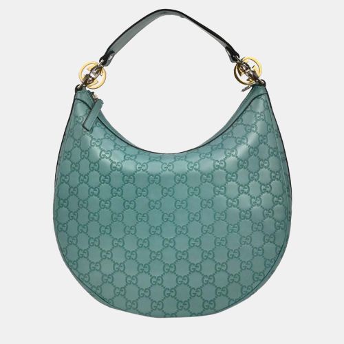 Gucci Light Blue Guccissima GG Hobo Handbag - Gucci - Modalova