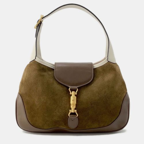 Gucci Shoulder Bag Jackie Suede Vault - Gucci - Modalova
