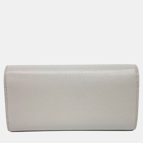 Script Leather Long Wallet - Gucci - Modalova