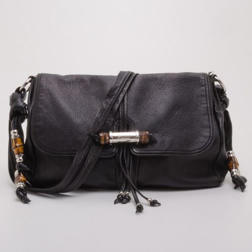 Leather Jungle Messenger - Gucci - Modalova