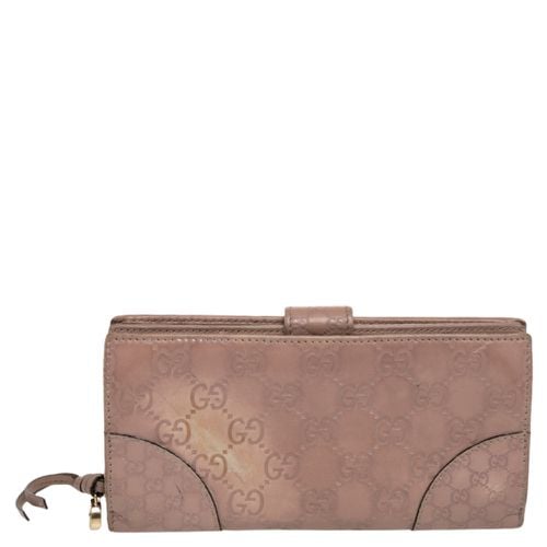 Ssima Leather Bree Bifold Wallet - Gucci - Modalova