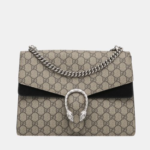 Brown Medium GG Supreme Dionysus Shoulder Bag - Gucci - Modalova