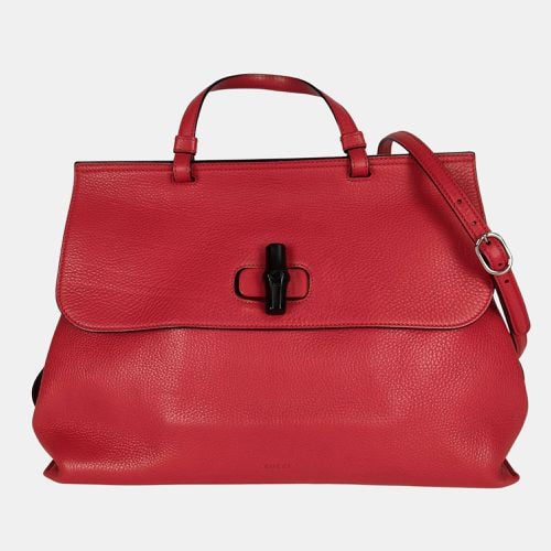 Gucci Bamboo Daily top handle bag - Gucci - Modalova