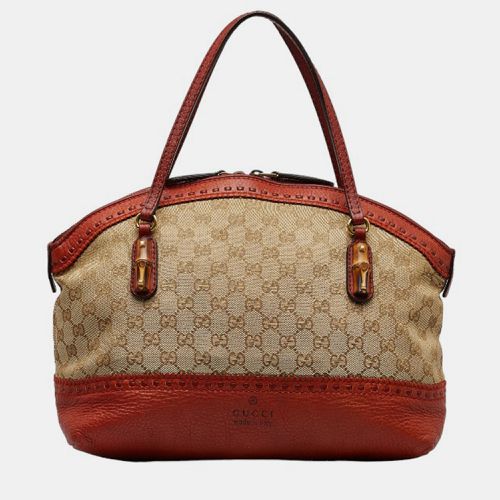 Gucci Brown GG Canvas Laidback Crafty Tote Bag - Gucci - Modalova