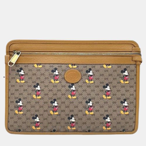 GG Canvas Disney Clutch Bag - Gucci - Modalova