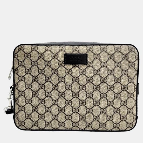 Gucci Beige Leather Clutch (450949) - Gucci - Modalova