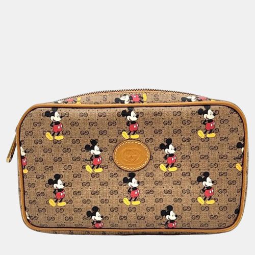 Gucci Beige GG Canvas Disney Crossbody Bag - Gucci - Modalova