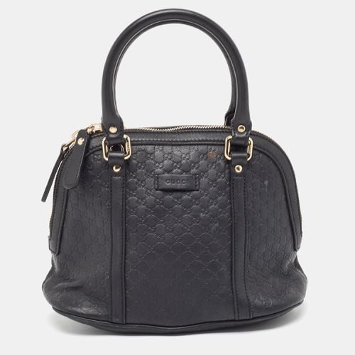 Gucci Black Microguccissima Leather Mini Nice Dome Bag - Gucci - Modalova