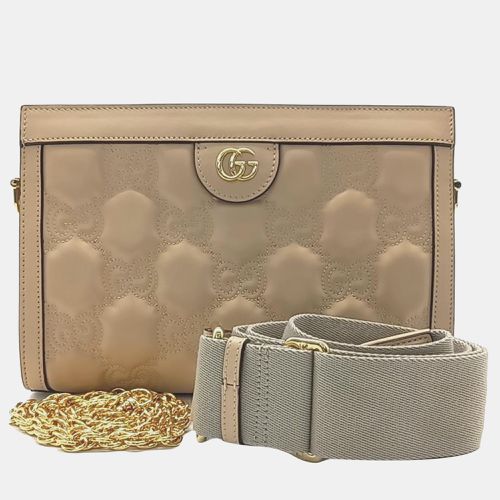 Gucci Beige Leather Small Shoulder Bag - Gucci - Modalova