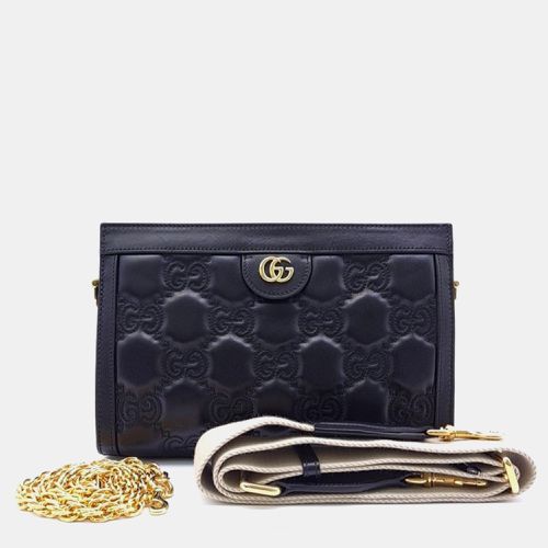 Gucci Black Leather Small Shoulder Bag - Gucci - Modalova