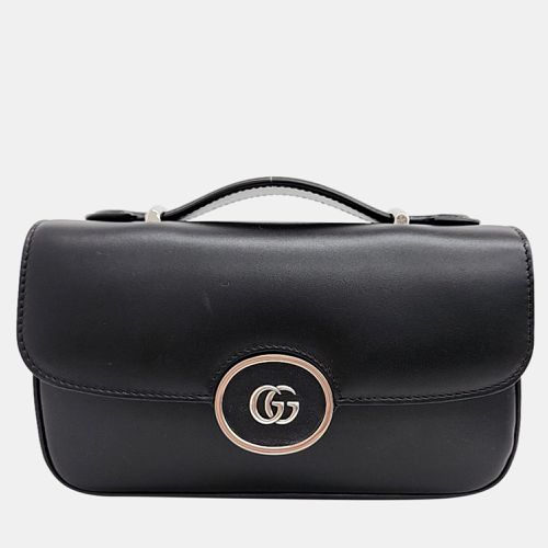 Senna Calfskin Petite GG Top Handle Shoulder Bag - Gucci - Modalova