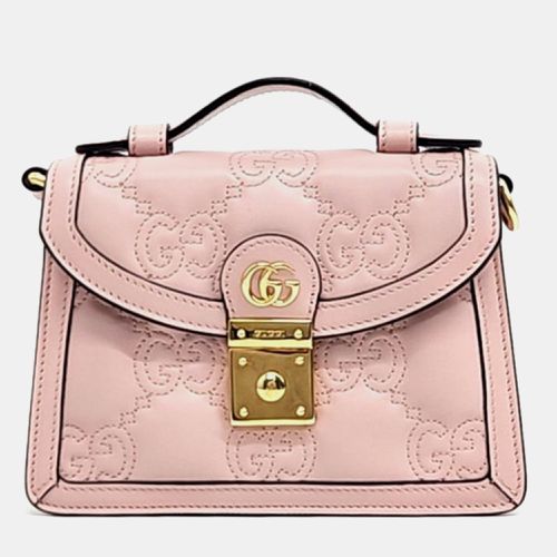 Gucci Pink GG Small Top Handle Bag - Gucci - Modalova