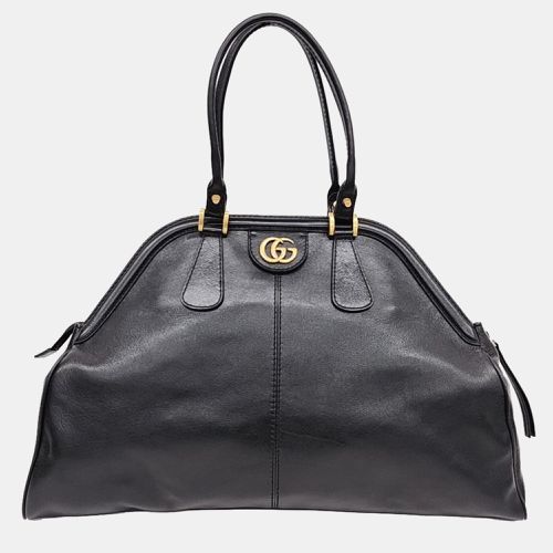 Gucci Black Leather Rebelle Tote Bag - Gucci - Modalova