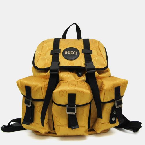 Gucci Yellow/Black GG Nylon Off The Grid Backpack - Gucci - Modalova