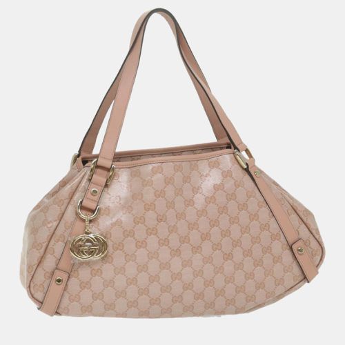 Gucci Pink GG Canvas shoulder bag - Gucci - Modalova