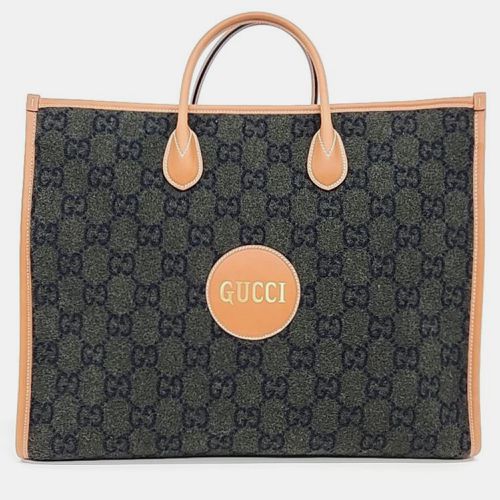 Gucci Khaki Felt Tote Bag - Gucci - Modalova