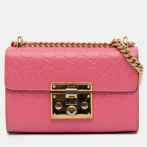 Gucci Small Guccissima Padlock Crossbody Bag - Gucci - Modalova