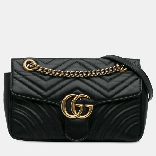 Gucci Medium GG Marmont Matelasse Shoulder Bag - Gucci - Modalova