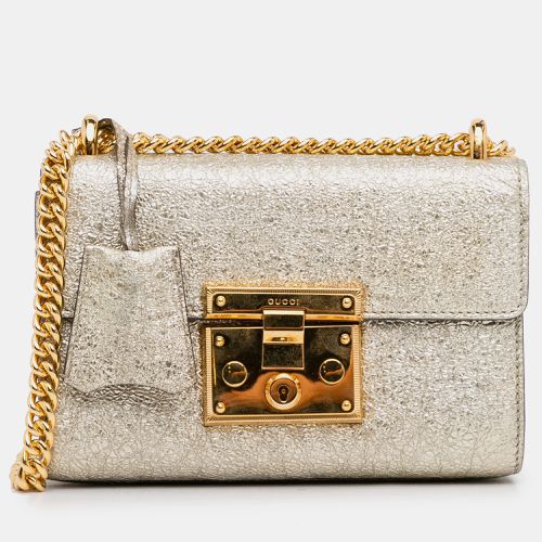 Gucci Small Metallic Padlock Crossbody - Gucci - Modalova